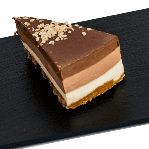 Tarta 3 chocolates