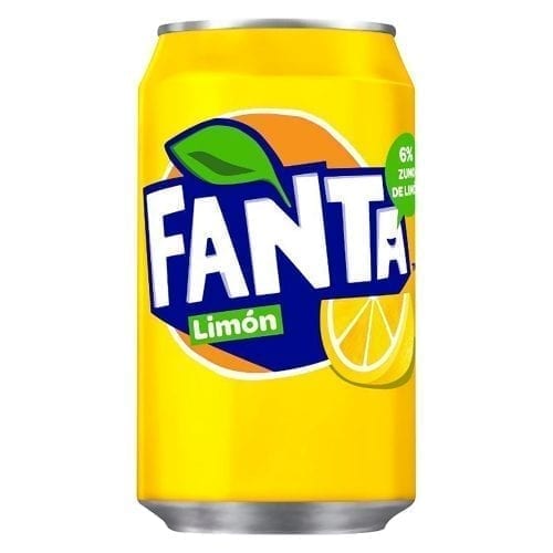 Fanta Limón Lata
