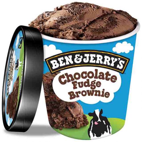 Tarrina B&J de Chocolate Fudge Brownie 465ml